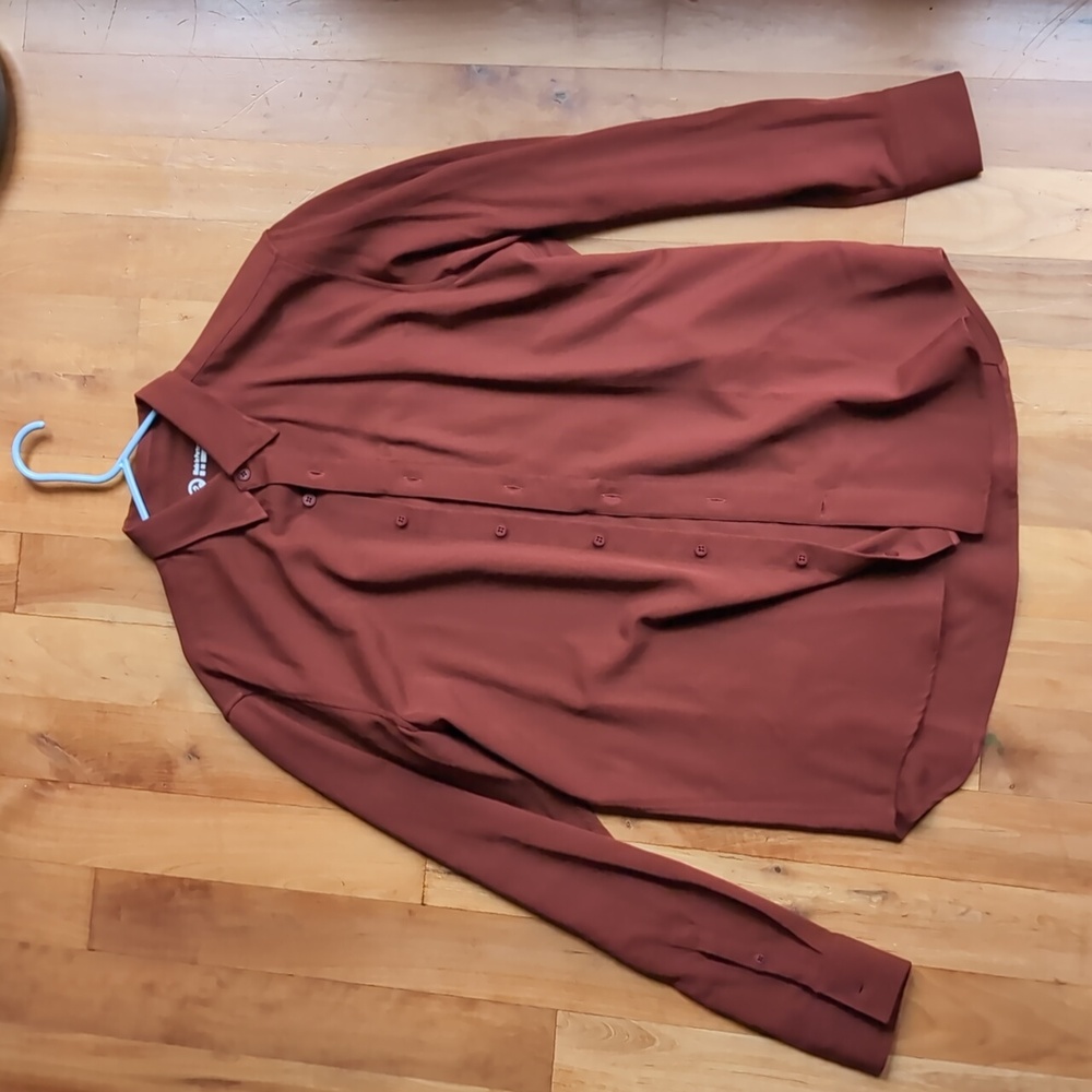 Outlier Long Sleeve Button Up